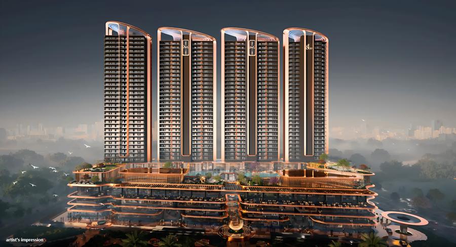 Jacob & Co Residences, Noida, artist's impression